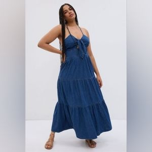 Gap3 tier maxi dress
